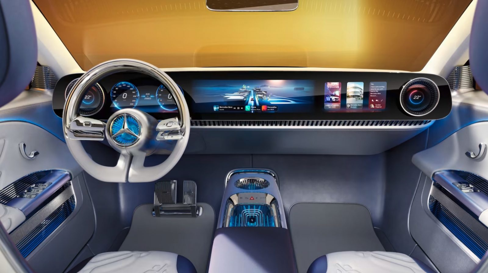 Concept CLA Class: Mercedes unveils new electric concept cars with better  range than any Tesla model