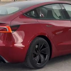 Teslas Upcoming Model 3 Performance Spotted In Spain Ahead Of Launch